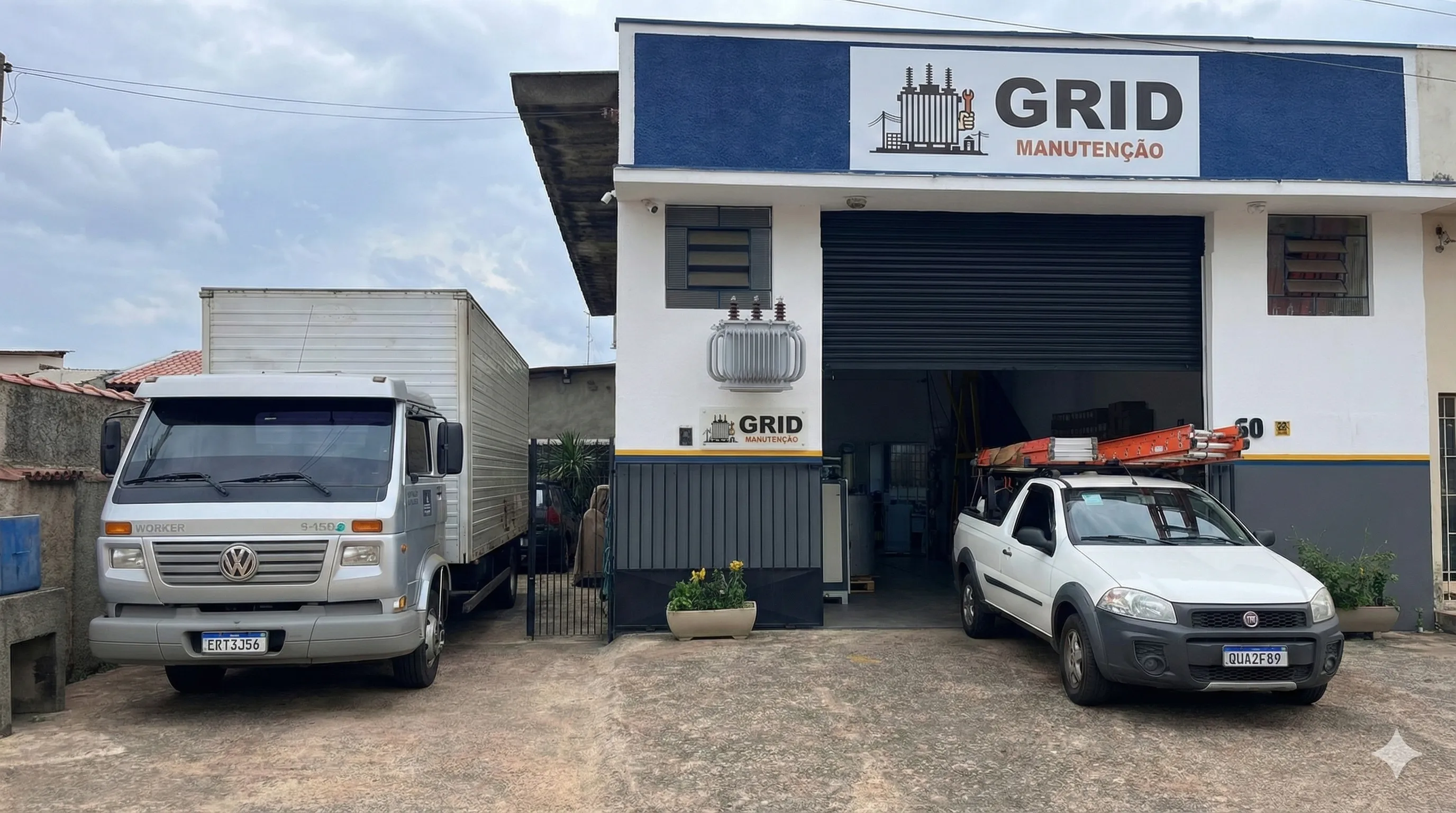 Fachada Grid Manutenção